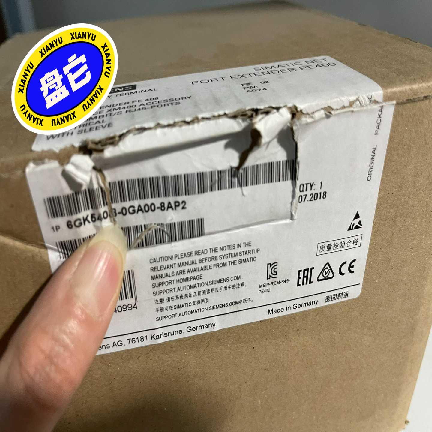 1P 6GK5408-0GA00-8AP2西门子XM400管拍前询价