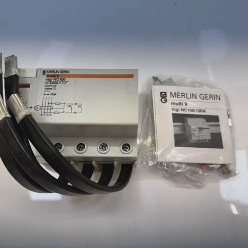 Merlin Gerin multi9 vigi NC100 Circuit Breaker 30mA 100A