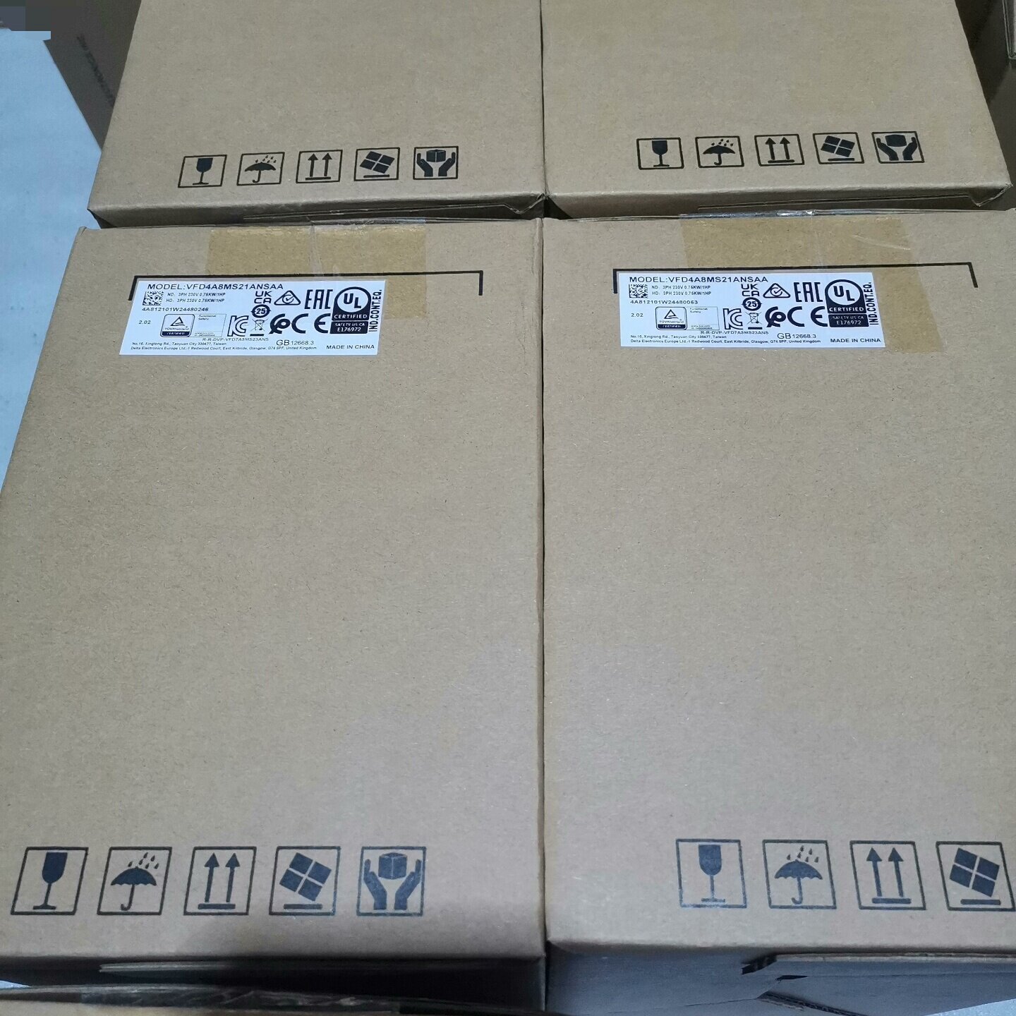 【询价】台达变频器VFD4A8MS21ANSAA ,,支适用