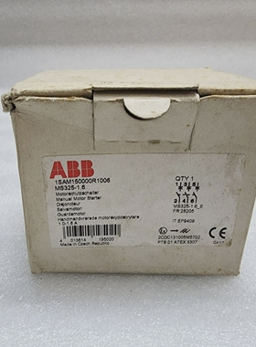 ABBMS325690V1SAM150000R1006MANUALMOTORSTARTER
