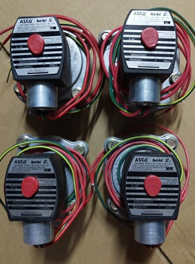 ASCO电磁阀EFG353A044一起13个库存成色外观如-询