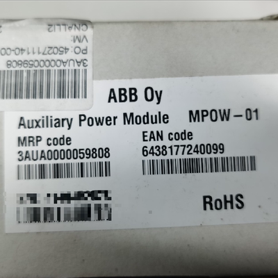 议价现货实价MPOW-01 全新ABB变频器辅助电源扩展模块3AUA0000059