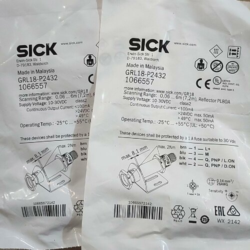 询价-西克SICK漫反射光电开关GRL18P2432订