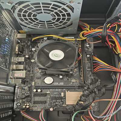 议价产品华硕H110M-F 主板 cpu G4560 主板cpu一套