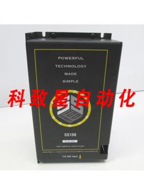 工业配件数字 SS108 DSP伺服放大器伺服 115VAC