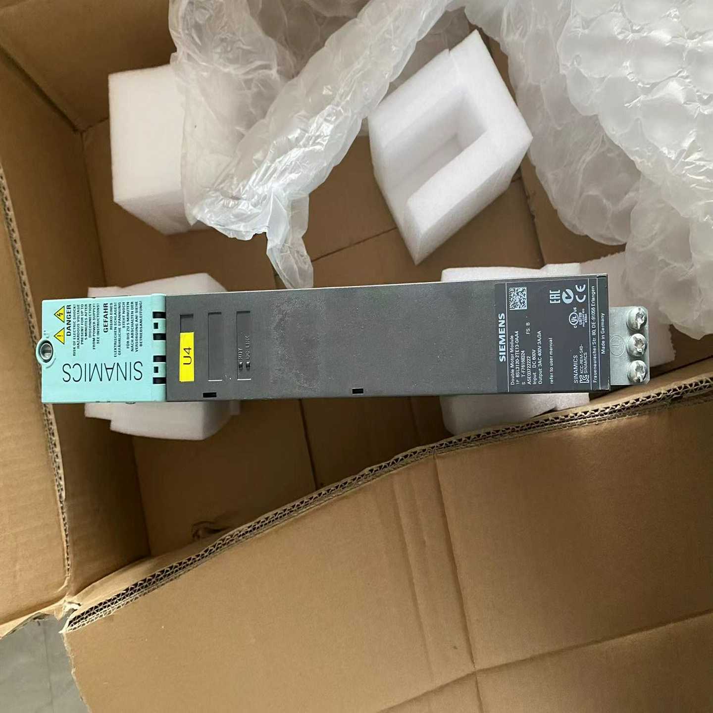 驱动器6SL3120-2TE13-0AA4，，成询价