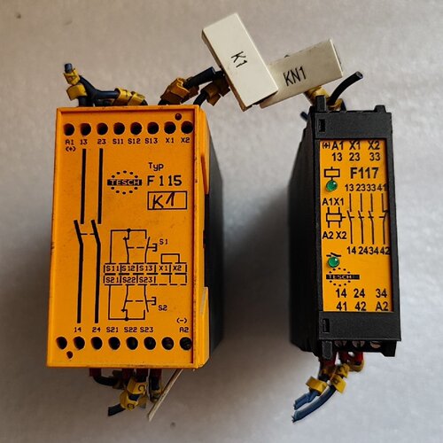 【询价】TESCH安全继电器F115x05     F117x01