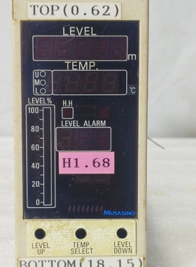 MUSASINO UMB11210002 INDICATOR UNIT 90A3184 SER.NO. 91427 FR