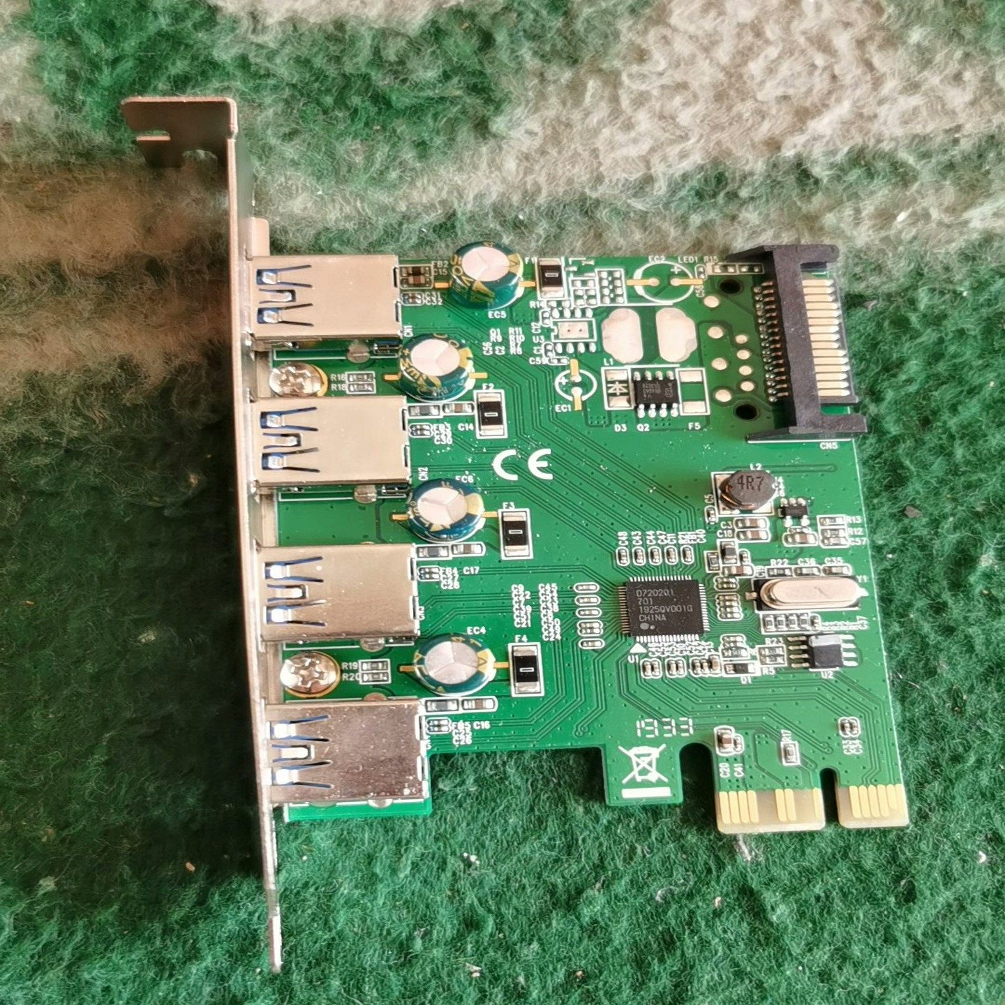 询价~西霸E3-PCE201-1 PCI-E转USB3.0扩展卡外