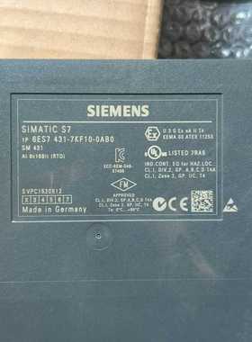 431-7KF10-0AB0 AI 8x16Bit(RTD)一议价商品