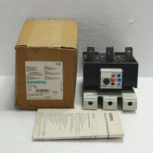 NewSiemens3UA6000-2WOverloadRelay63–90Afor3TF50Made