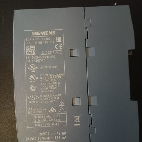 【询价】6GK5008-0BA10-1AB2/裸机一台，成色好