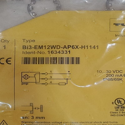 *带盒*近距离开关TURCKBI3-EM12WD-AP6X-H114110-30VDC200mA