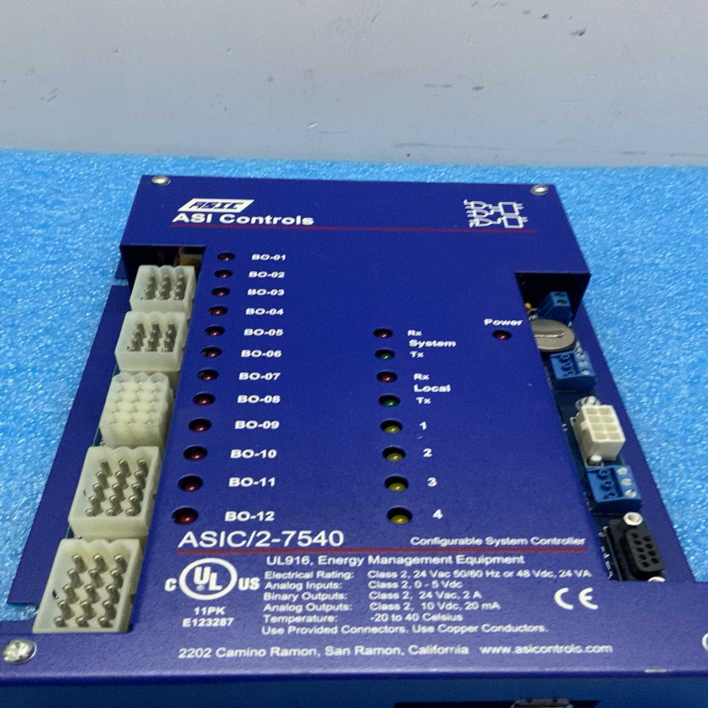 ASIControls控制器ASIC/2-7540，实物--议价商品