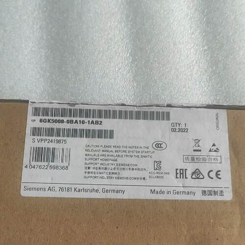 6GK50080BA101AB2西门子电气交换机模全拍前询价