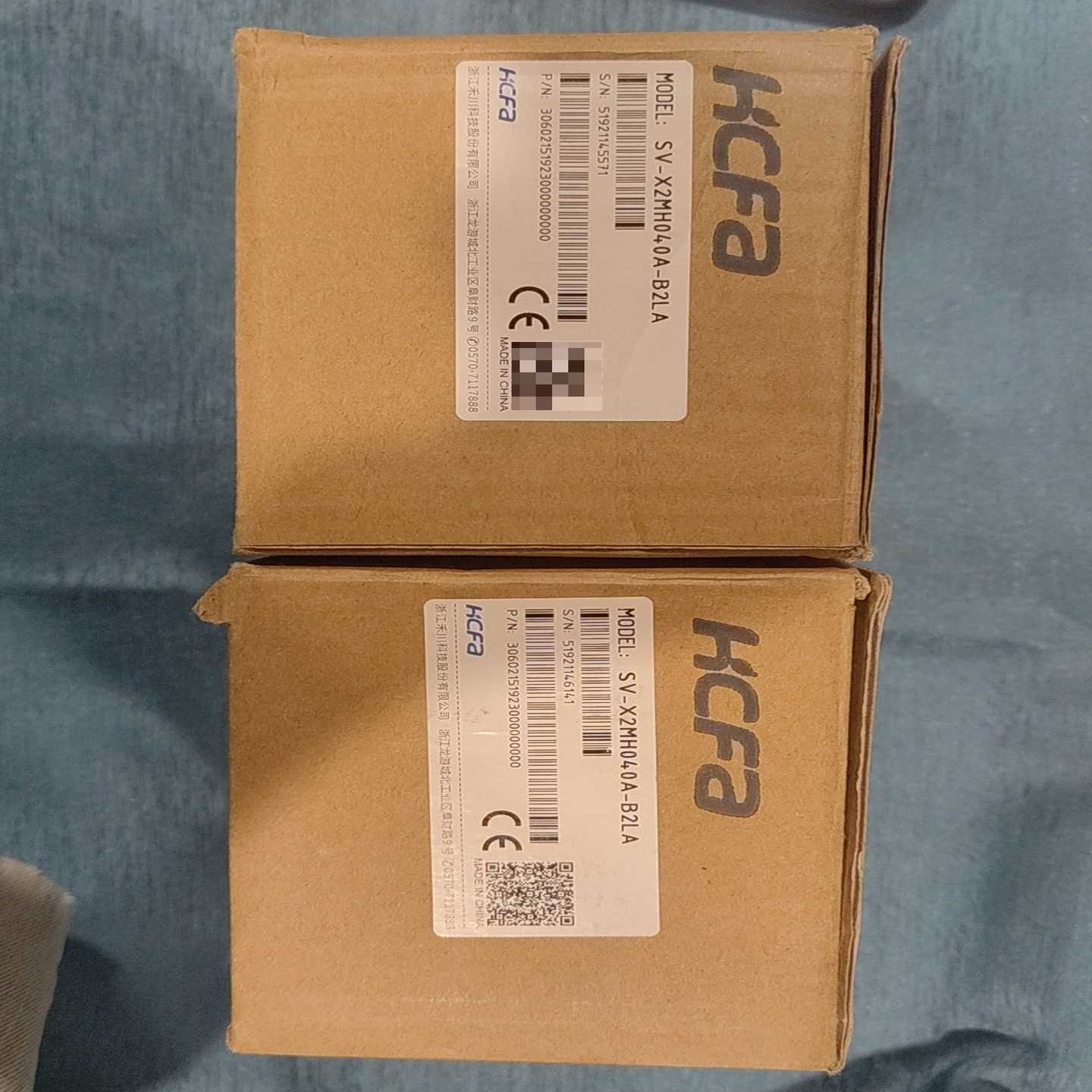 禾川伺服电机SV-X2MH040A-B2LA，400W功率，--议价商品