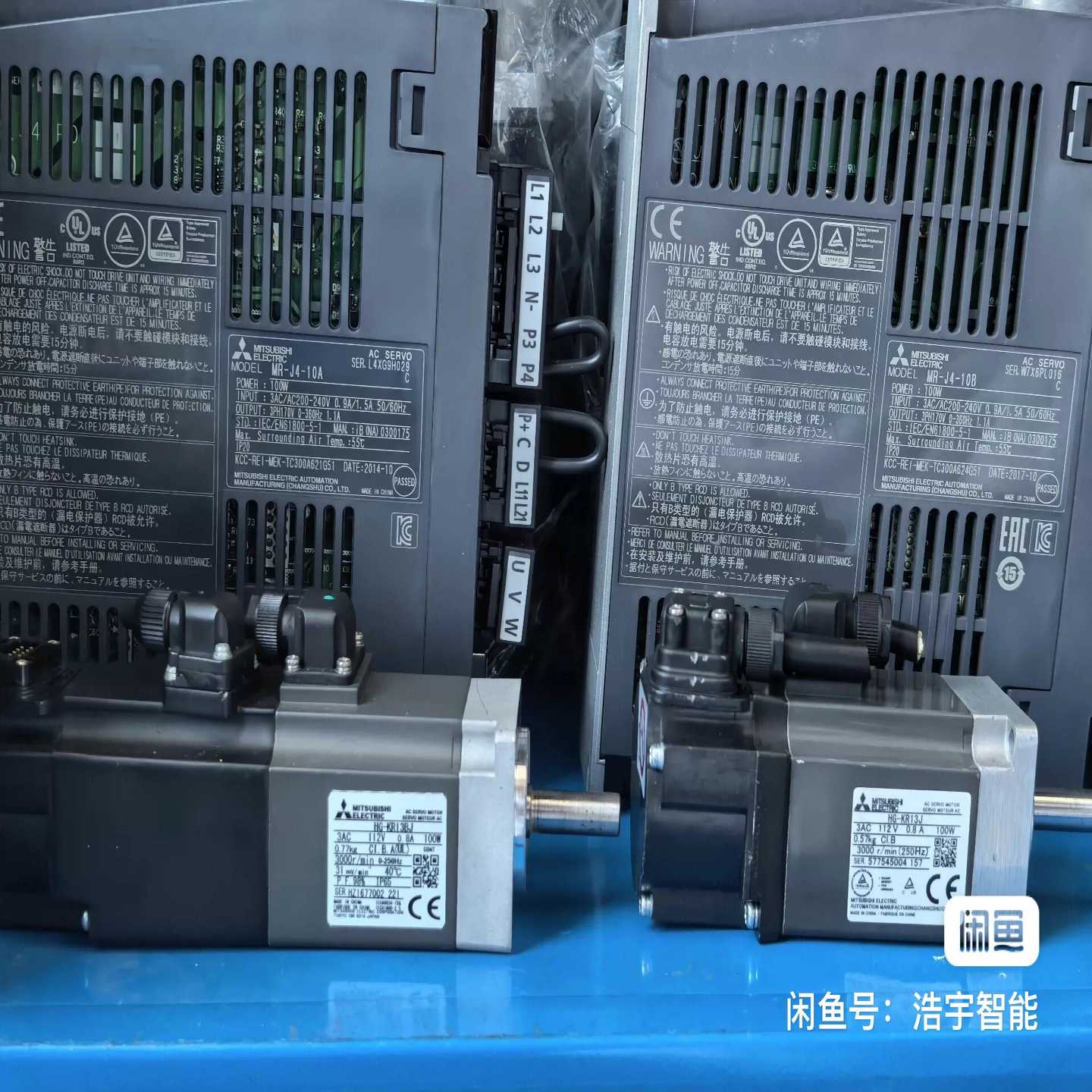 三菱J4100W伺服电机一年质保议价出--议价商品