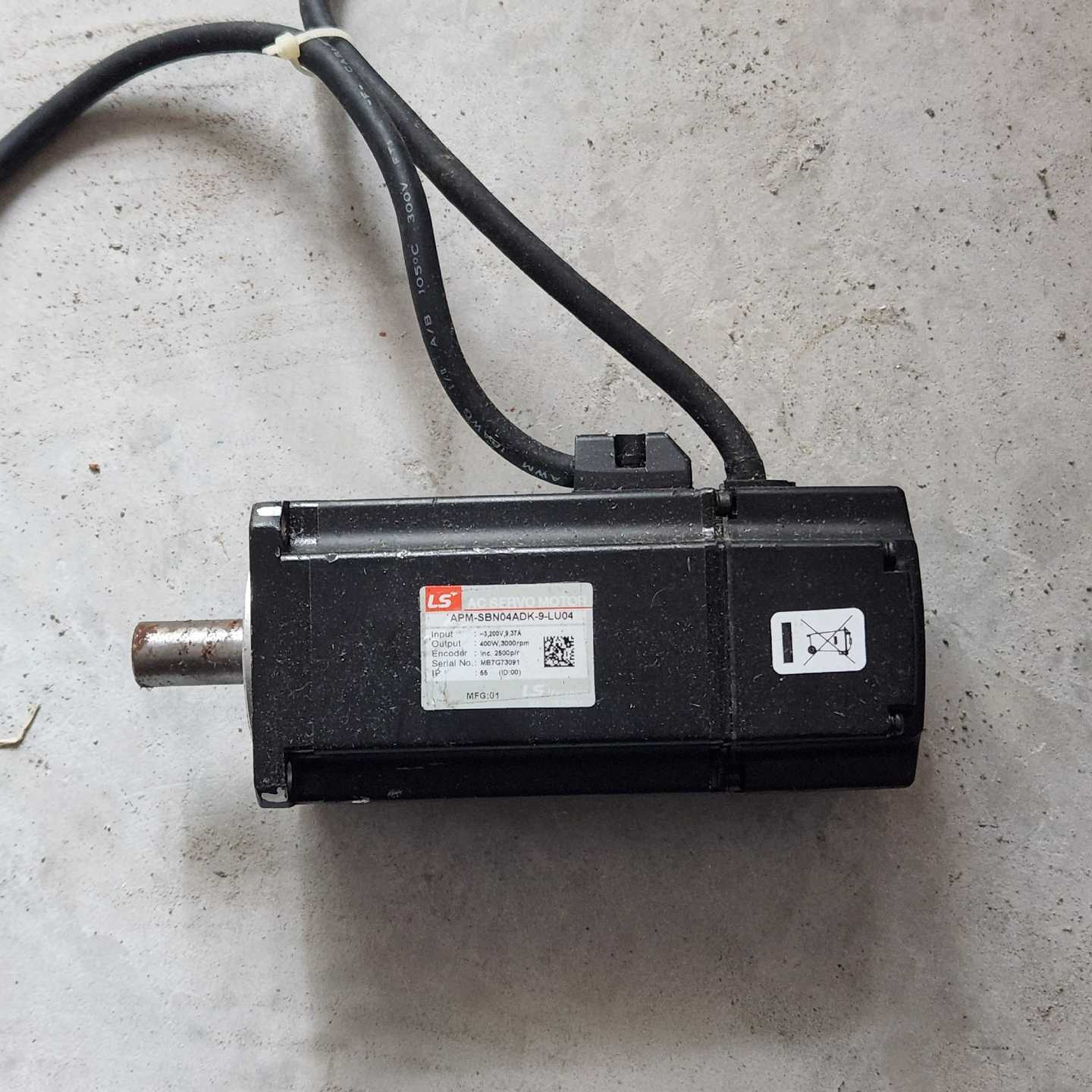 【请询价】韩国LS伺服电机APM-SBN04ADK-9-LU04