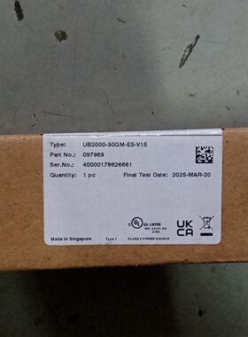 询价*倍加福超声波传感器型号UB200030GME5V15