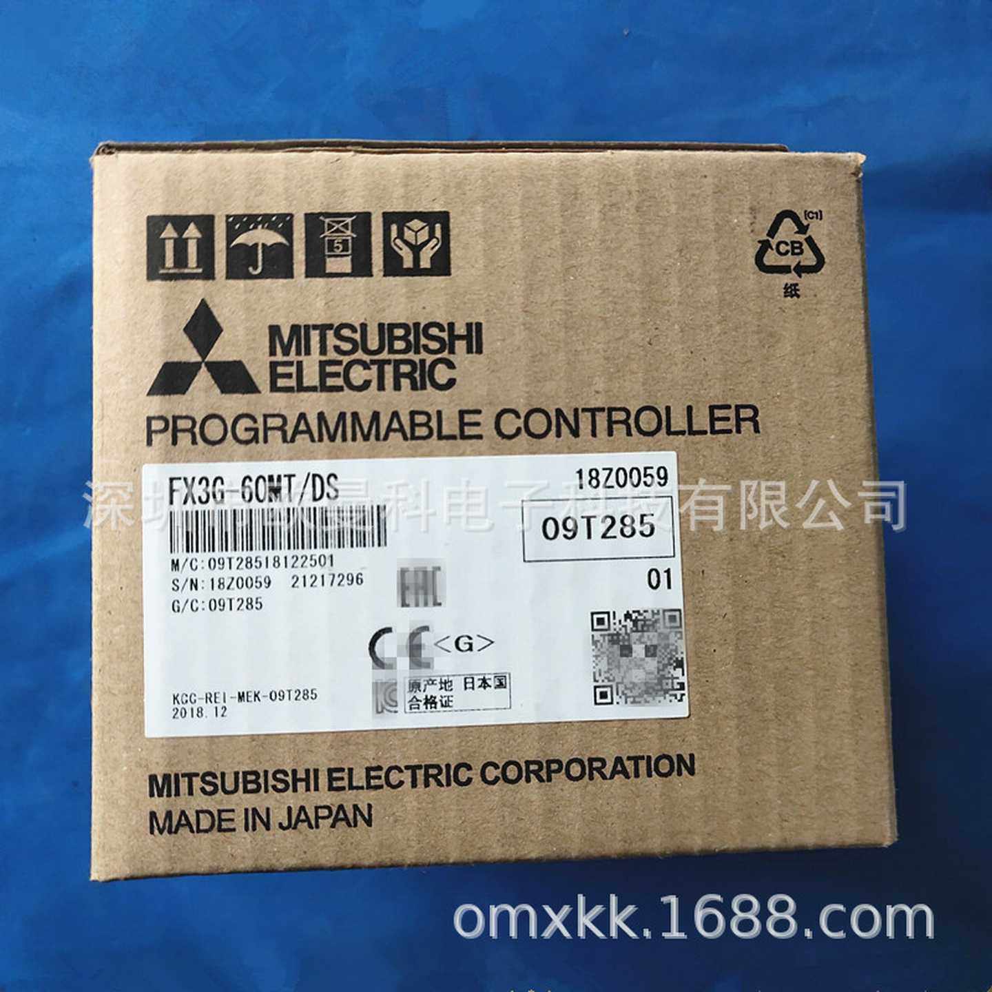 可编程控制器FX3G-60MT-DSPLC控制器工业编D程控制器