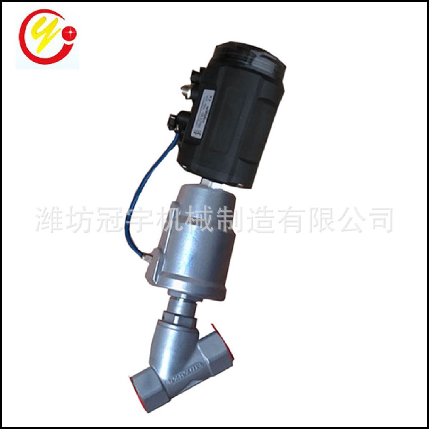 智能流量远程控制比例调节阀4-20ma信号高智能气动角座阀推荐