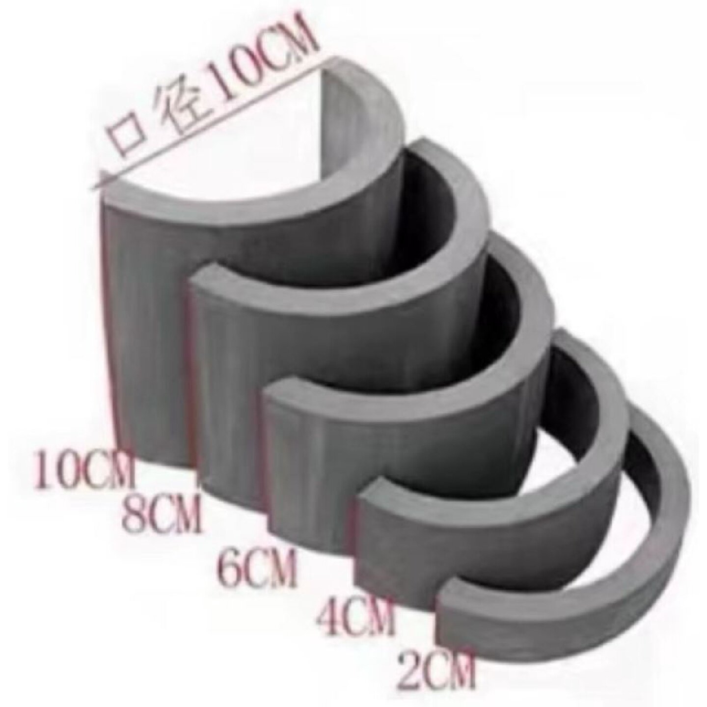 仿古瓦片半圆筒瓦装饰立瓦小青瓦隔断背景墙造型拼花瓦室内墙瓦条