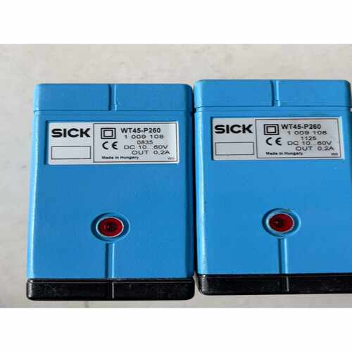 sick西克激光扫描仪传感器WT45-D260实物拍询价