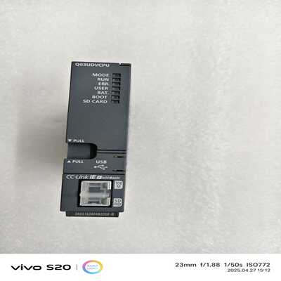 三菱Q03UDVCPU，几乎全新，PLC模块。支持CC-Li功能包好-议价