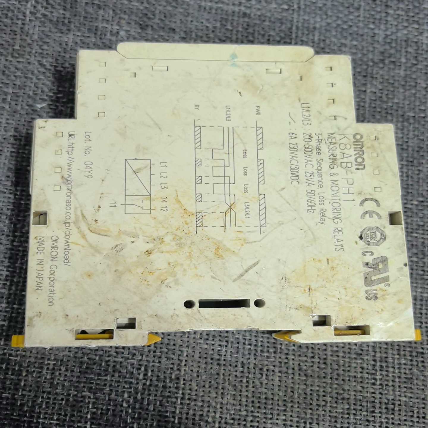 K8AB-PH1全新原装日本产欧姆龙相序继电器200-500-议价