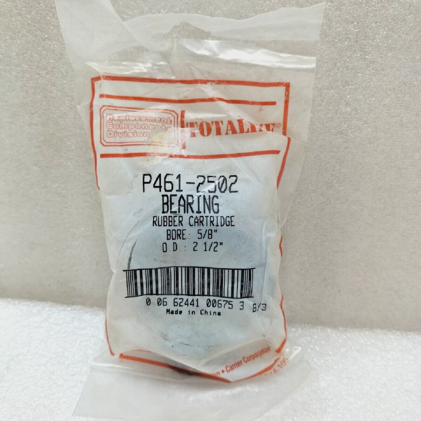 Cartuccia In Gomma Per Cuscinetto Totaline P4612502 Foro 58 - 实物图