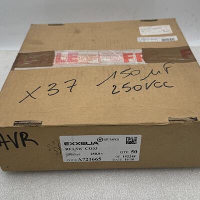 Exxelia Relsic Co33 Capacitor 150F 250V X 47 Pieces