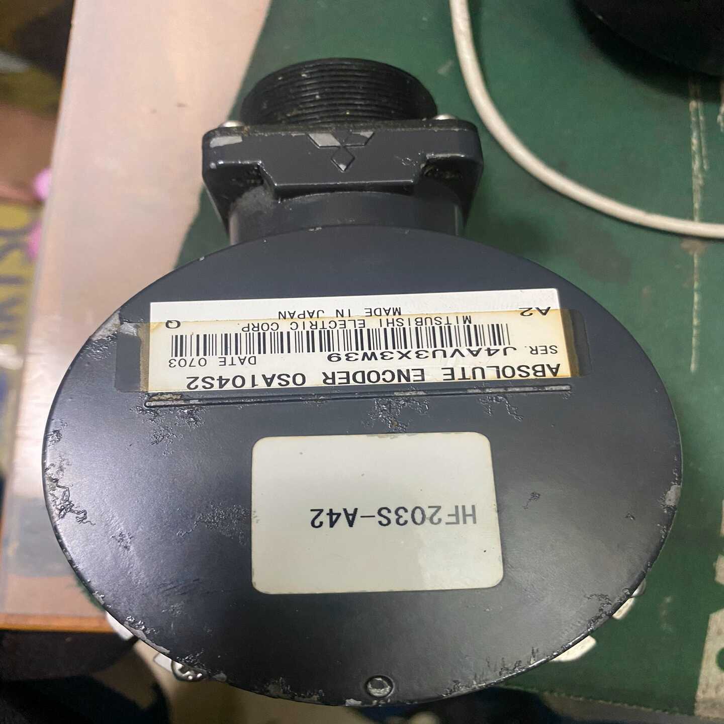 d议价三菱伺服电机编码器OSA104S2A42原装拆机功能包好现货/维