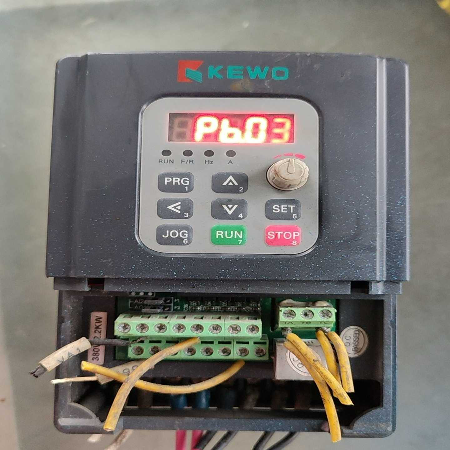 设备科沃变频器AD350-4T2.2GB2.2KW3适用