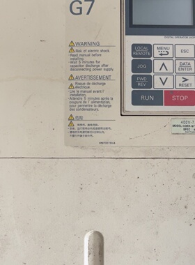 询价*安川变频器CIMRG7B47P5安川g7变频器7.5KW