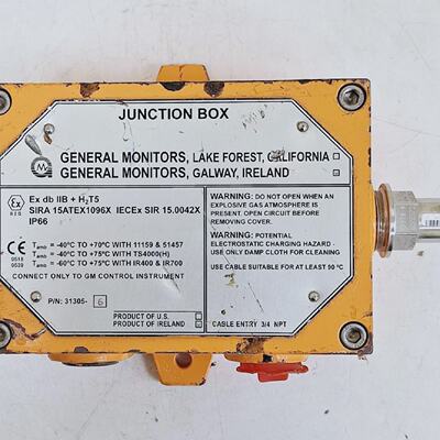 General Monitors 313056 Junction Box  NPT