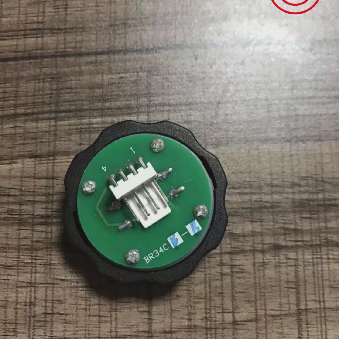 全新蓝光西子奥的斯杭州西奥电梯按钮圆按键BR34C-W-B-B