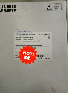 ABB显示模块REF545KM133AAAB工程剩余2个，全