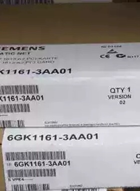 议价6GK1161-3AA01西门子CP1613通讯处理器以太网卡 6GK1161-3AA0