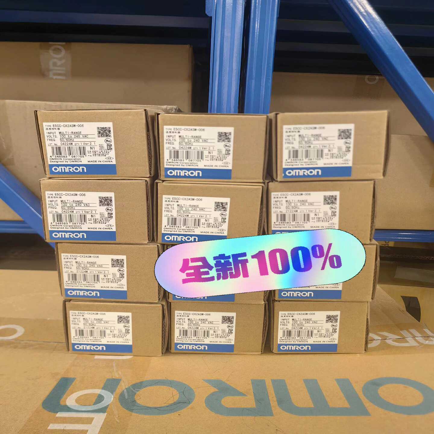 全新原装正品温控器欧姆龙E5CC-CX2ASM-0