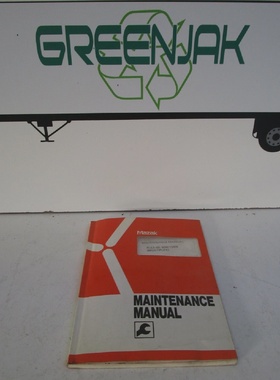 MAZAK H957MA0032E FLEXGL 50N100N MAINTENANCE MANUAL  USED  F