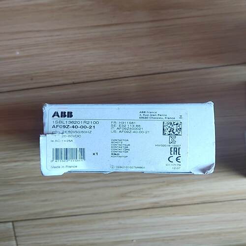 咨询-ABB接触器AF09Z-40-00-21