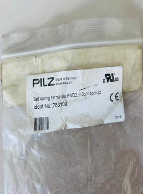 【请询价】全新皮尔兹插线端子783100仓库备件全新一套未使用过