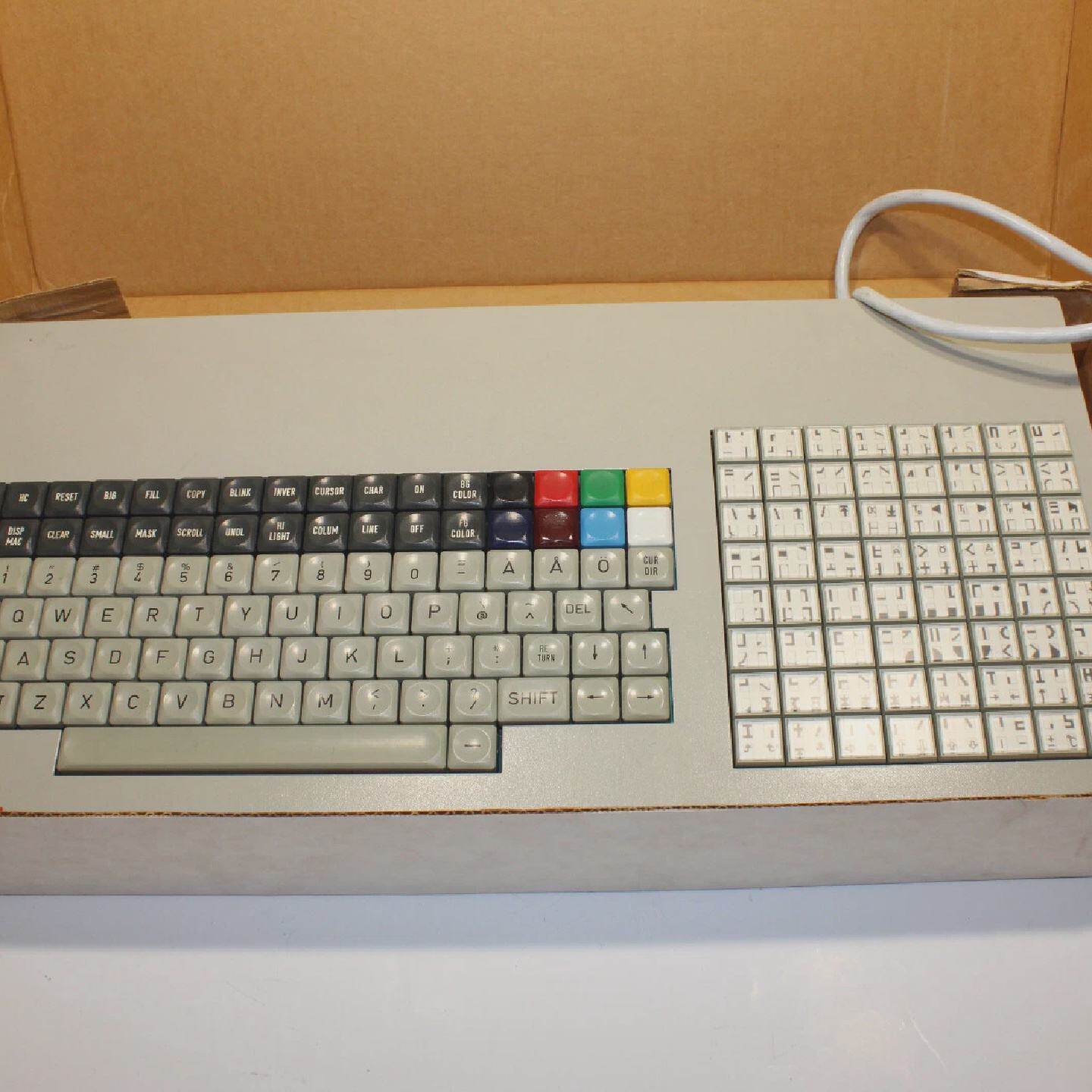 Honeywell Alcont Keyboard for graph development