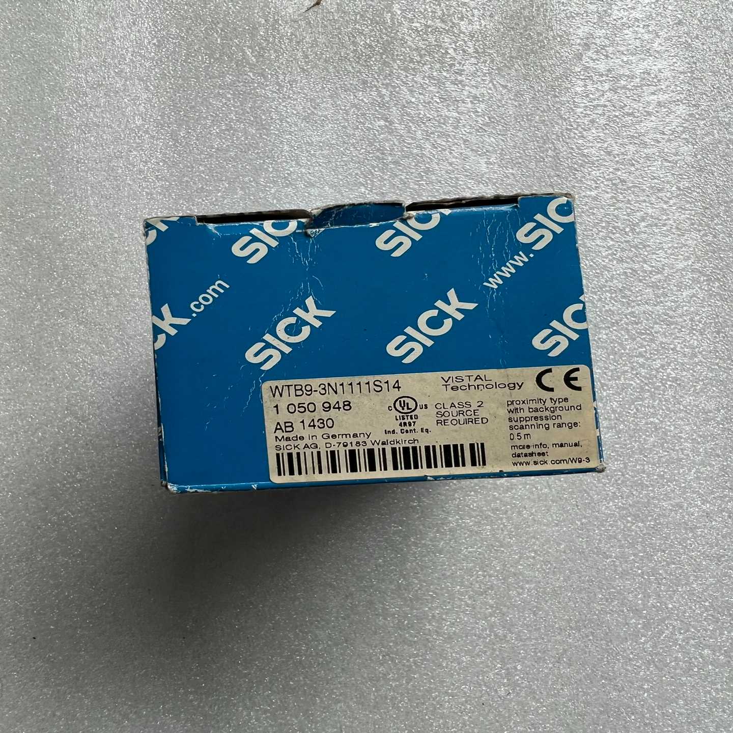 西克光电开关WTB9-3N1111S14询价