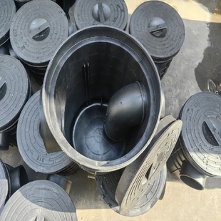 厨房隔油池小型PE隔油池毛发分离器家用隔油井塑料水封井污水处理