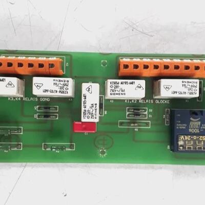 Relaisplatine 1 Zoellner Kiel 01.161004 Pcb Card 16.08.89GE