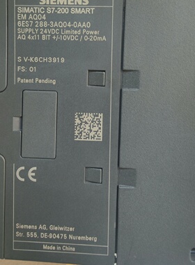 询价*PLC模块6ES72883AQ040AA0成色
