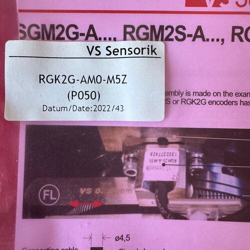 议价VS Sensorik主轴编码器 RGK2G-AM0-M5Z