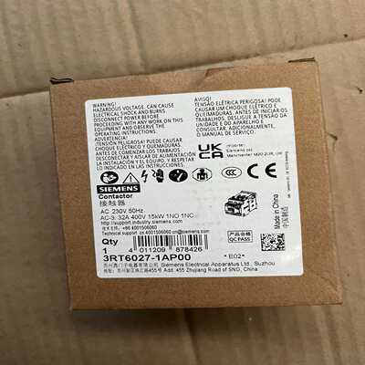 3RT6027-1AP00接触器询价