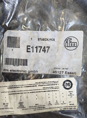IFM易福门E11747编码器延长线，全新未开封！议价